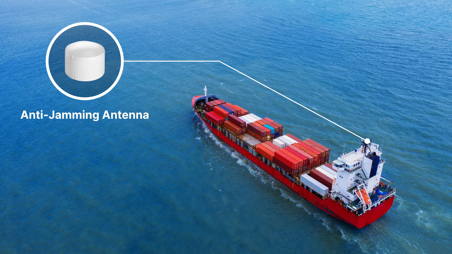 DGPS with Anti-Jamming Antenna for Safe Navigation at the Sea