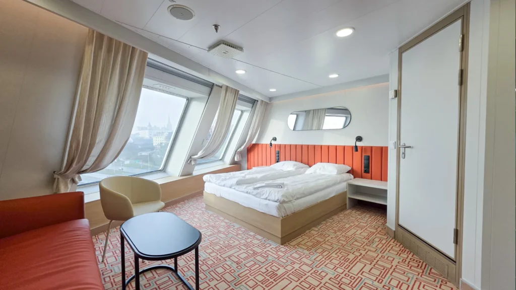 M/F Jantar Unity modern marine interiors.
