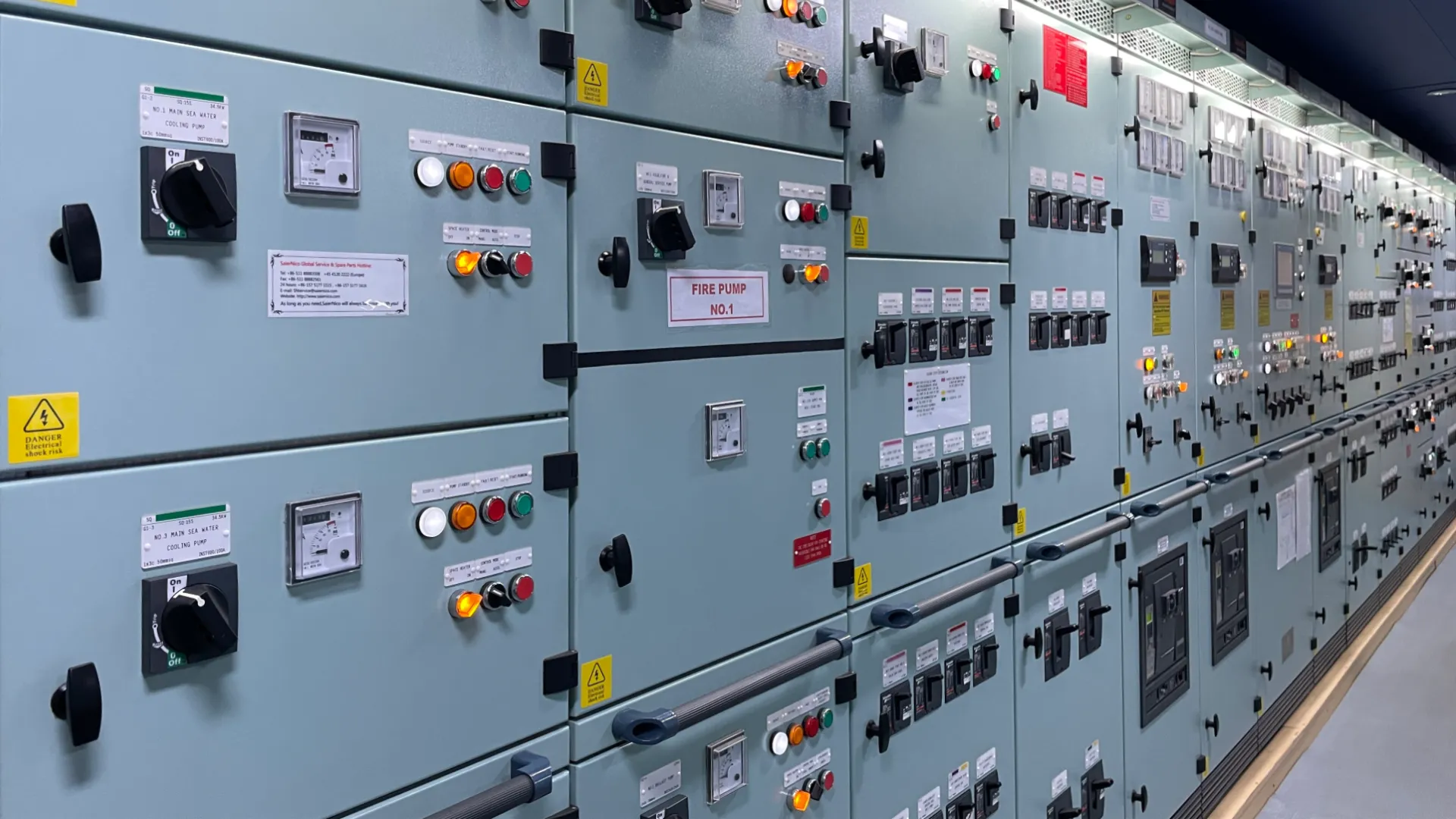 Professional marine automation and electrical engineering services for vessels, including PMS, AMS, MCR and switchboard maintenance.